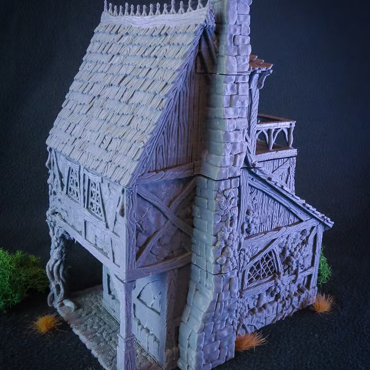 City of Tarok - Healer's House: 28-32mm Scale - D&D/wargaming scenery