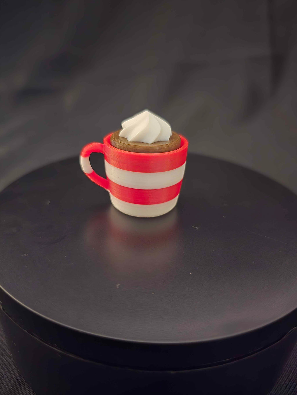 Clicker, Hot Cocoa Cup - Whip Cream - Keychain