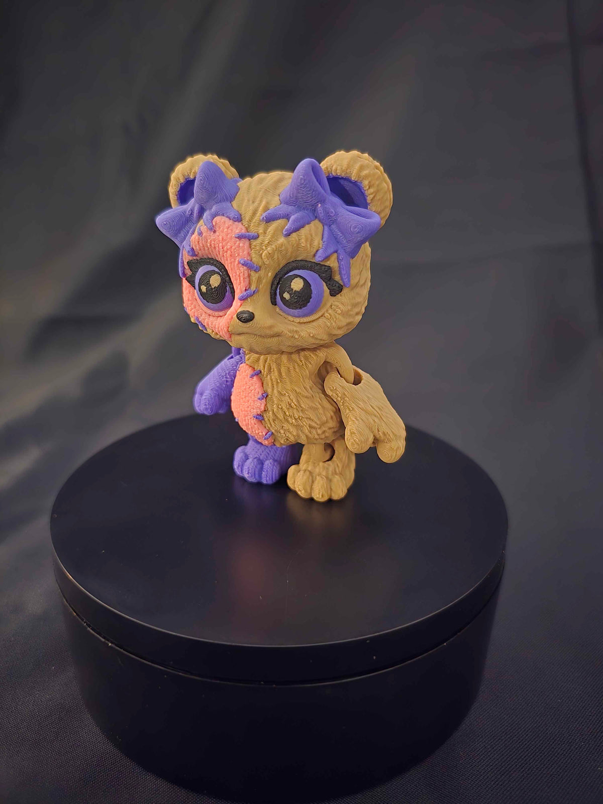 Twin Stitch Teddy Bear - Fidget Toy