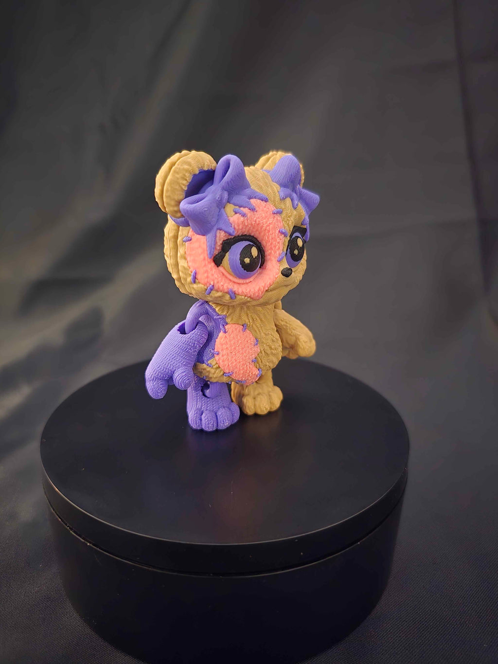 Twin Stitch Teddy Bear - Fidget Toy
