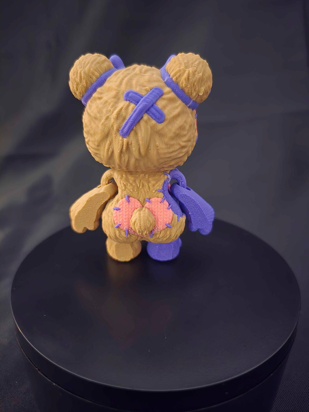 Twin Stitch Teddy Bear - Fidget Toy