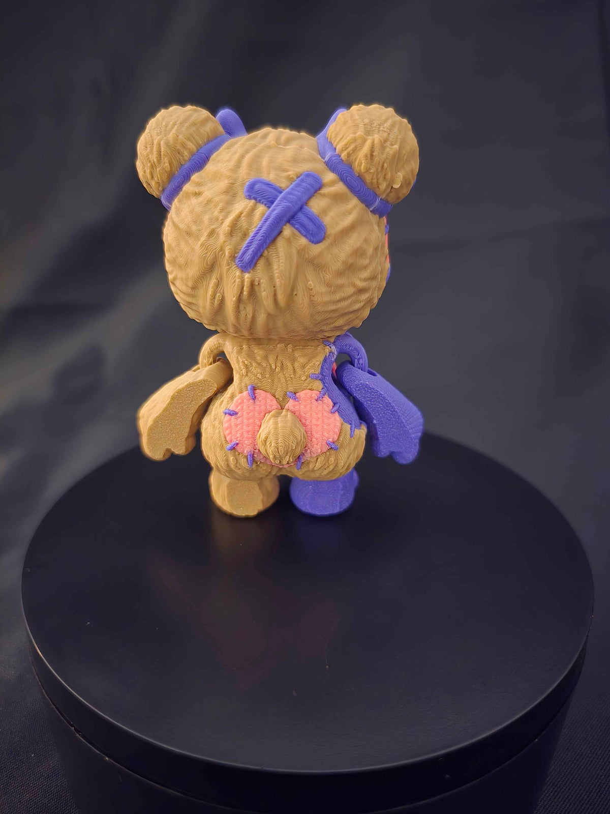 Twin Stitch Teddy Bear - Fidget Toy
