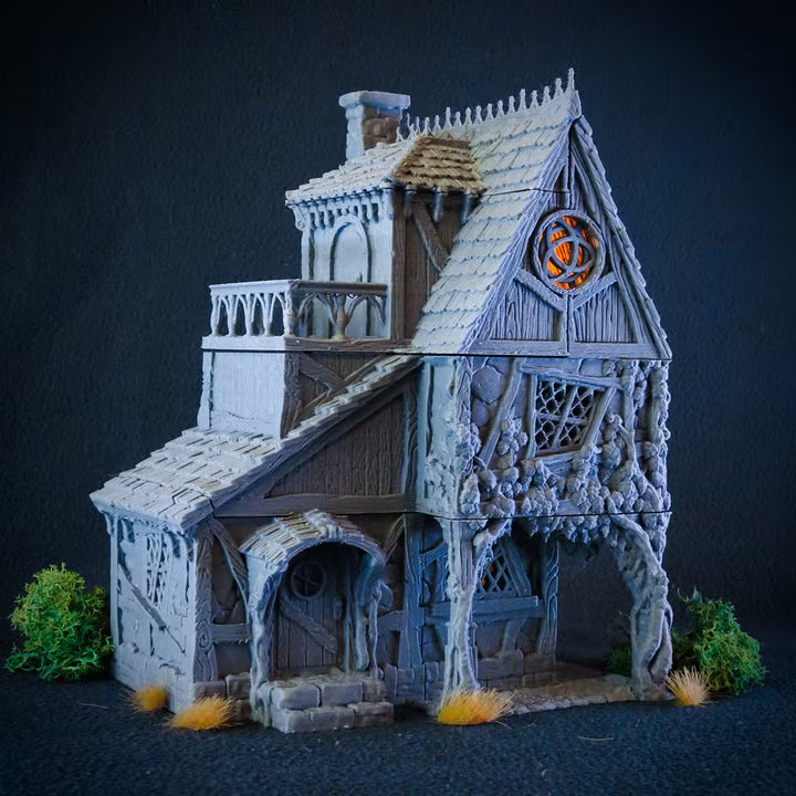 City of Tarok - Healer's House: 28-32mm Scale - D&D/wargaming scenery