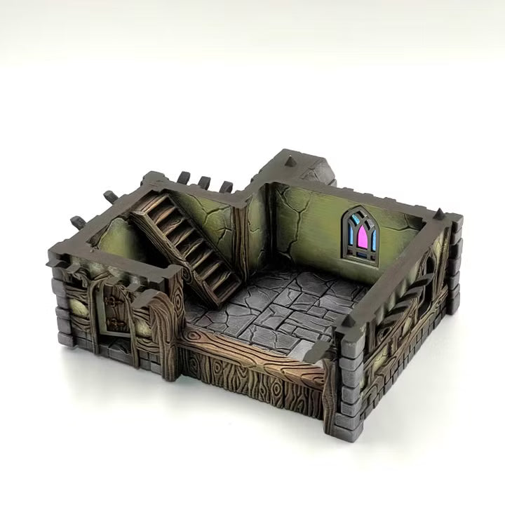 Beyond Misty Hollow - Marchant's House: 28-32mm Scale - D&D/wargaming scenery