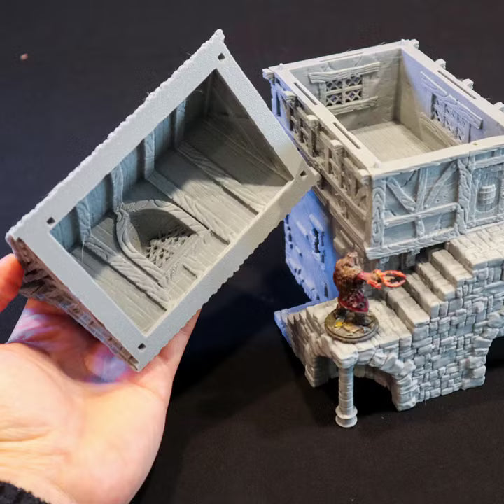 City of Tarok - Brewery: 28-32mm Scale - D&D/wargaming scenery