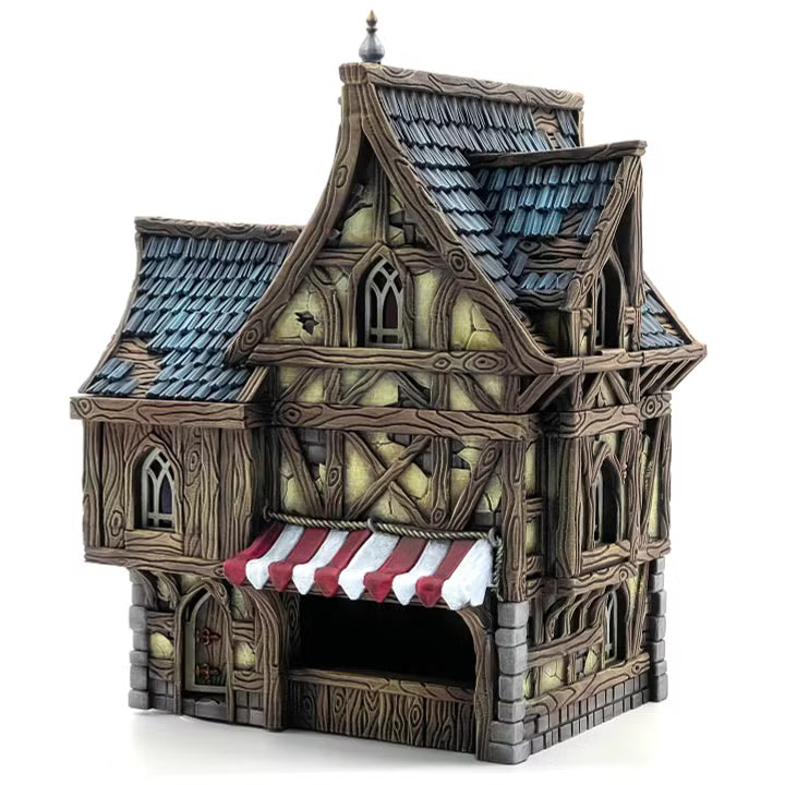Beyond Misty Hollow - Marchant's House: 28-32mm Scale - D&D/wargaming scenery