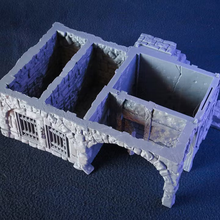 City of Tarok - Jail: 28-32mm Scale - D&D/wargaming scenery